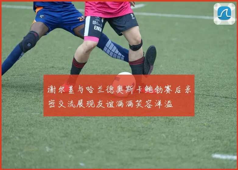 谢尔基与哈兰德奥斯卡鲍勃赛后亲密交流展现友谊满满笑容洋溢